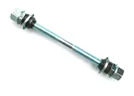 Front Hub Axle 5/16 x 140mm Silver Hardware Silver Axle