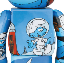 Load image into Gallery viewer, Medicom Toy BE@RBRICK - The Smurfs &quot;Astrosmurf&quot; 100% &amp; 400% Bearbrick
