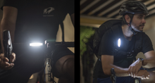 Load image into Gallery viewer, KNOG Plus Front 40 Lumens Versatile Clip On LED Light Rechargable
