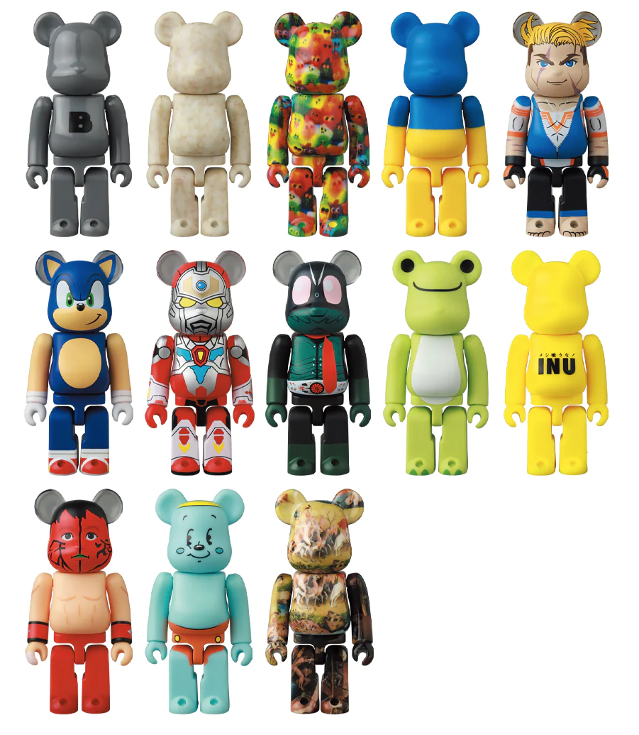 Medicom Toy 100% Bearbrick - Series 46 Be@rbrick Blind Box