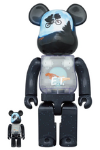 Load image into Gallery viewer, Medicom Toy BE@RBRICK - E.T. Light Up Version 100% &amp; 400% Bearbrick
