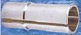 Shim Sleeve 60mm Length, ID26.4mm, OD28.0mm Silver Finish