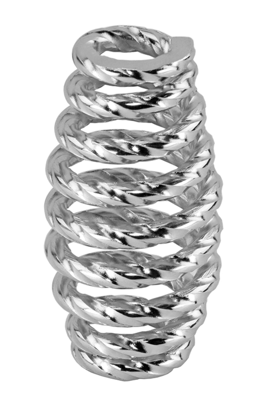 Twisted Fork Spring Chrome