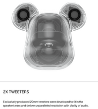 Load image into Gallery viewer, Medicom Toy BE@RBRICK - RINARO ISODYNAMICS 400% Portable Bluetooth Speaker Black Aurora
