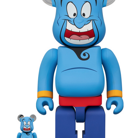 Medicom Toy BE@RBRICK - Genie from Disney's Aladdin 100% & 400%