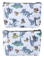 Medicom Toy Tom & Jerry Pouch Design A White with Graphic