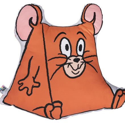 Medicom Toy Plush Tom & Jerry Die Cut Cushion Jerry Version