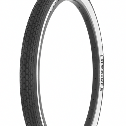Tyre Duro 26" x 2.125 Black/White Side Wall Lowrider Raised Letter HF-120A