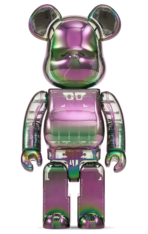 400% BearBricks – Saint Side