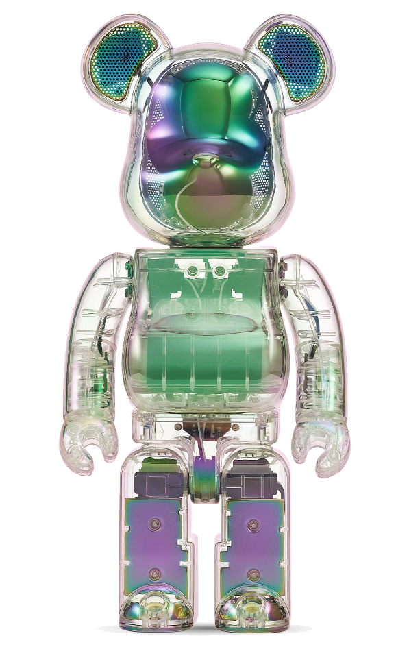 400% BearBricks – Saint Side