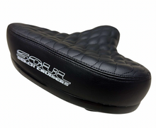 Load image into Gallery viewer, Beach Cruiser Saddle Quilted Vinyl Dual Comfort Spring
