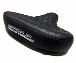 Beach Cruiser Saddle Quilted Vinyl Dual Comfort Spring
