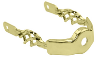 Spring Fork Cage Twisted Extended Crown Gold