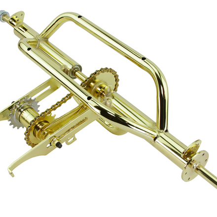 20" - 26" Trike Conversion Kit 1 Speed Coaster 5/8 axle HH-505 Gold Finish for Hollow Hub Wheels