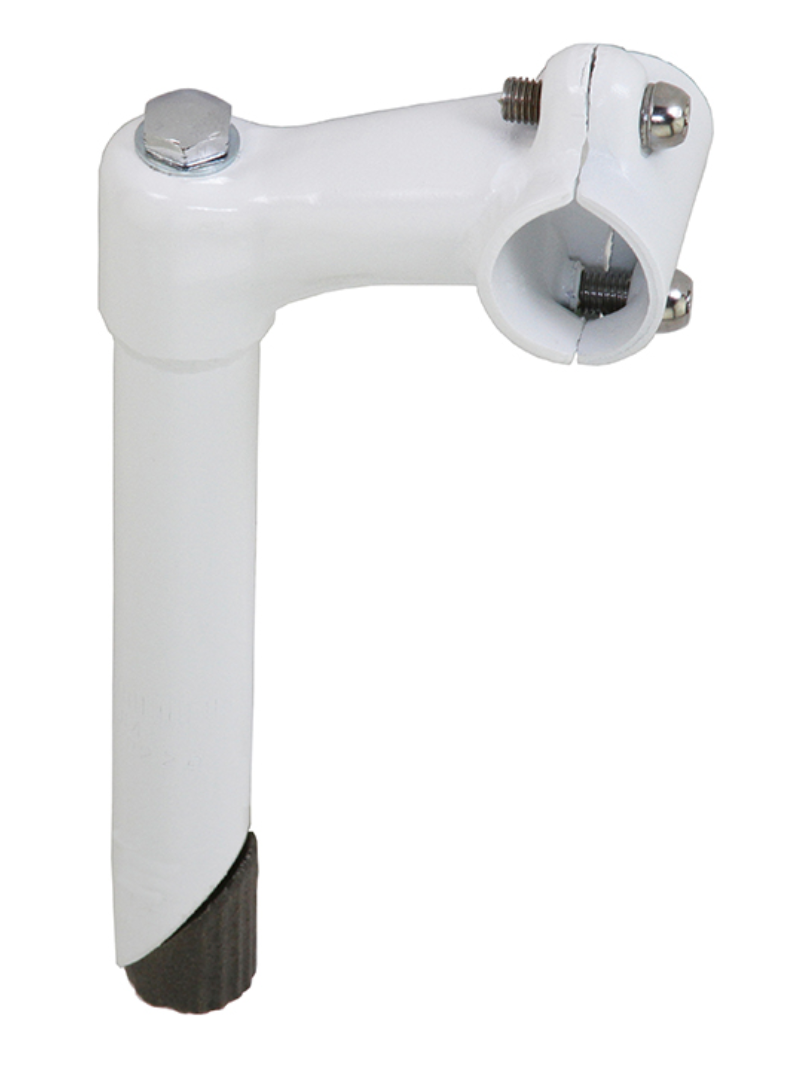 Stem 22.2mm with 2 Bolt White