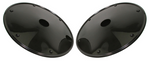 20" Wheel Cover Discs Set of 4 in Black