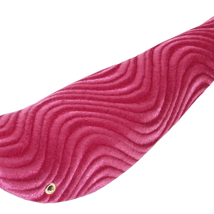 16" Banana Saddle Velour Seat Pink