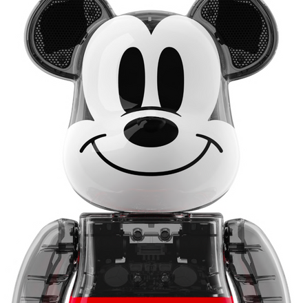 Medicom Toy BE@RBRICK - MICKEY MOUSE VERSION - RINARO ISODYNAMICS 400% Portable Bluetooth Speaker