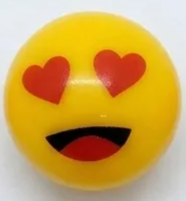 Love Eyes Emoji Ball Valve Caps