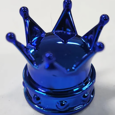 Crown Valve Caps Blue