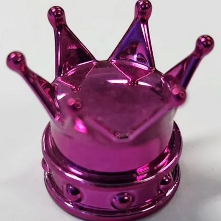 Crown Valve Caps Pink