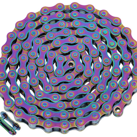 Bicycle Chain Single Speed 1/2" x 1/8" Oil Slick
