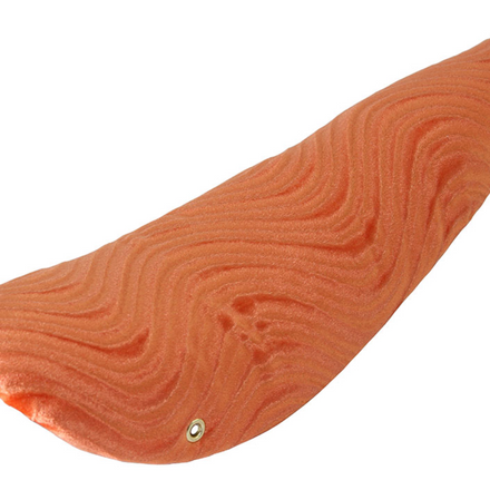 20" Banana Saddle Velour Orange