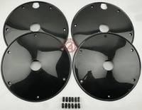 20" Wheel Cover Discs Set of 4 in Black