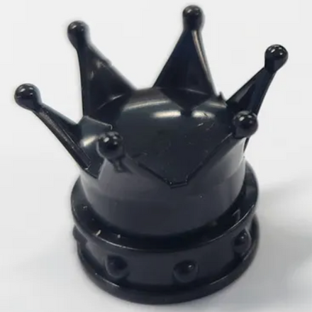 Crown Valve Caps Black