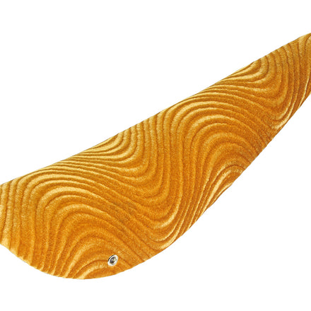 20" Banana Saddle Seat Velour Gold