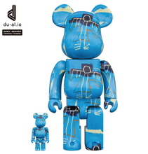 Load image into Gallery viewer, Medicom Toy BE@RBRICK - Jean Michel Basquiat #9 100% &amp; 400% Bearbrick
