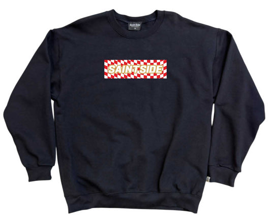 2026 World Cup Croatia Check Heavyweight Crewneck Box Logo PREORDER