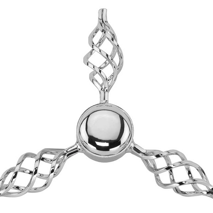 Cage Twisted Knock Off Threadless Chrome