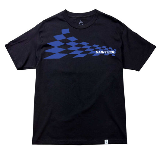 2026 World Cup Croatia Check Tshirt Check Wave Black with Blue PREORDER