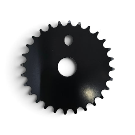 28T Plain Chain Ring Black