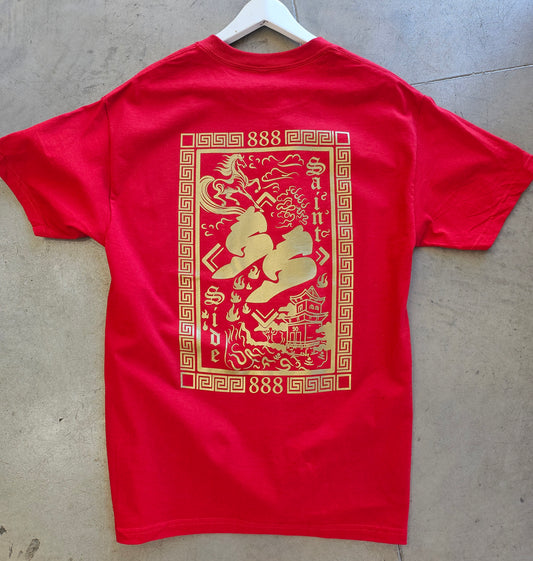 Saint Side Year Of The Horse Tshirt Red - Preorder Open til 17th Feb