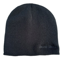 Load image into Gallery viewer, Saint Side - Skull Beanie Black with Black Old English
