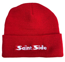 Load image into Gallery viewer, Saint Side - Sspeed Embroidered Beanie Red
