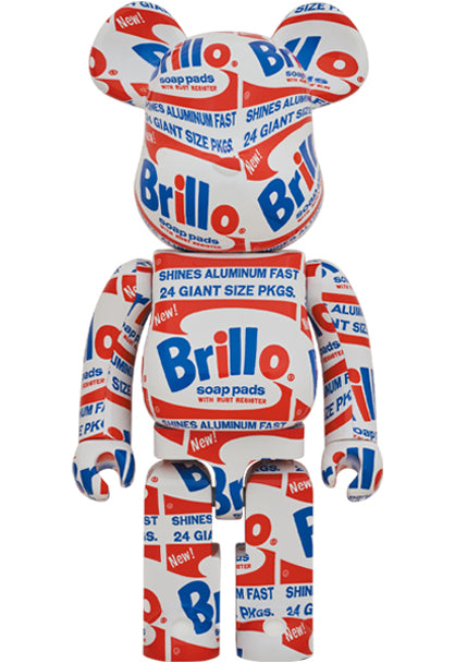 BE@RBRICK 1000% Andy Warhol 'Brillo'
