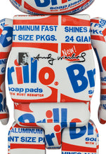 Load image into Gallery viewer, BE@RBRICK 1000% Andy Warhol &#39;Brillo&#39;

