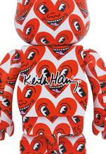 Load image into Gallery viewer, BE@RBRICK 100% and 400% Set Keith Haring Version 6
