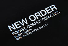 Load image into Gallery viewer, Sync by Medicom Toy New Order &#39;Power, Corruption and Lies&#39;  Skateboard Deck
