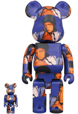 BE@RBRICK 100% and 400% Set Andy Warhol x Muhammad Ali