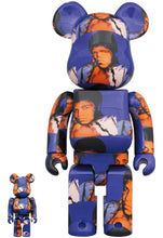 Load image into Gallery viewer, BE@RBRICK 100% and 400% Set Andy Warhol x Muhammad Ali
