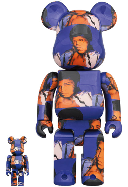 BE@RBRICK 100% and 400% Set Andy Warhol x Muhammad Ali