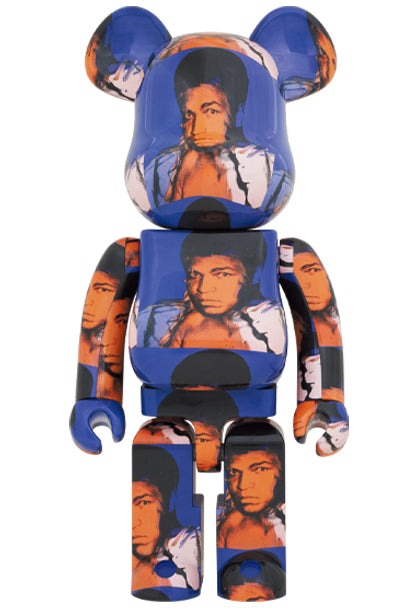 BE@RBRICK 1000% Andy Warhol x Muhammad Ali