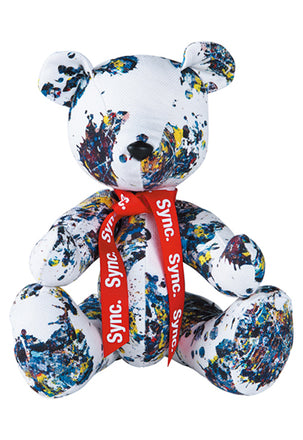 SYNC - Jackson Pollock Studio "Splash" Teddy Bear