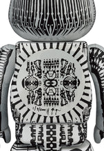 Load image into Gallery viewer, BE@RBRICK 1000% H.R Giger White Chrome
