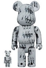 Load image into Gallery viewer, BE@RBRICK 100% and 400% Set Andy Warhol&#39;s &#39;Elvis Presley&#39;
