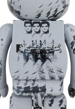 Load image into Gallery viewer, BE@RBRICK 100% and 400% Set Andy Warhol&#39;s &#39;Elvis Presley&#39;
